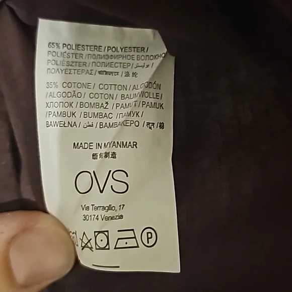 OVS Slim fit XXL button up long sleeve shirt - Picture 5 of 5